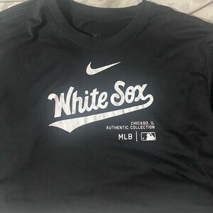 Nike Black White Sox Men's Shirt